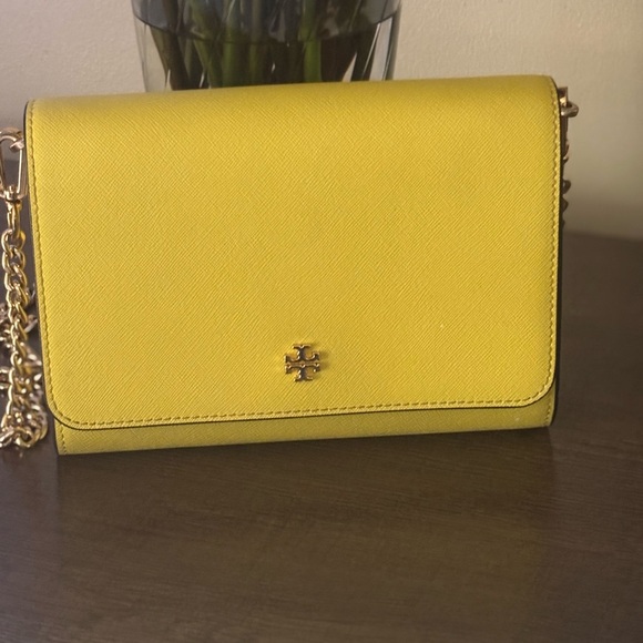 Tory Burch Vibrant Yellow Crossbody Bag - Picture 4 of 5